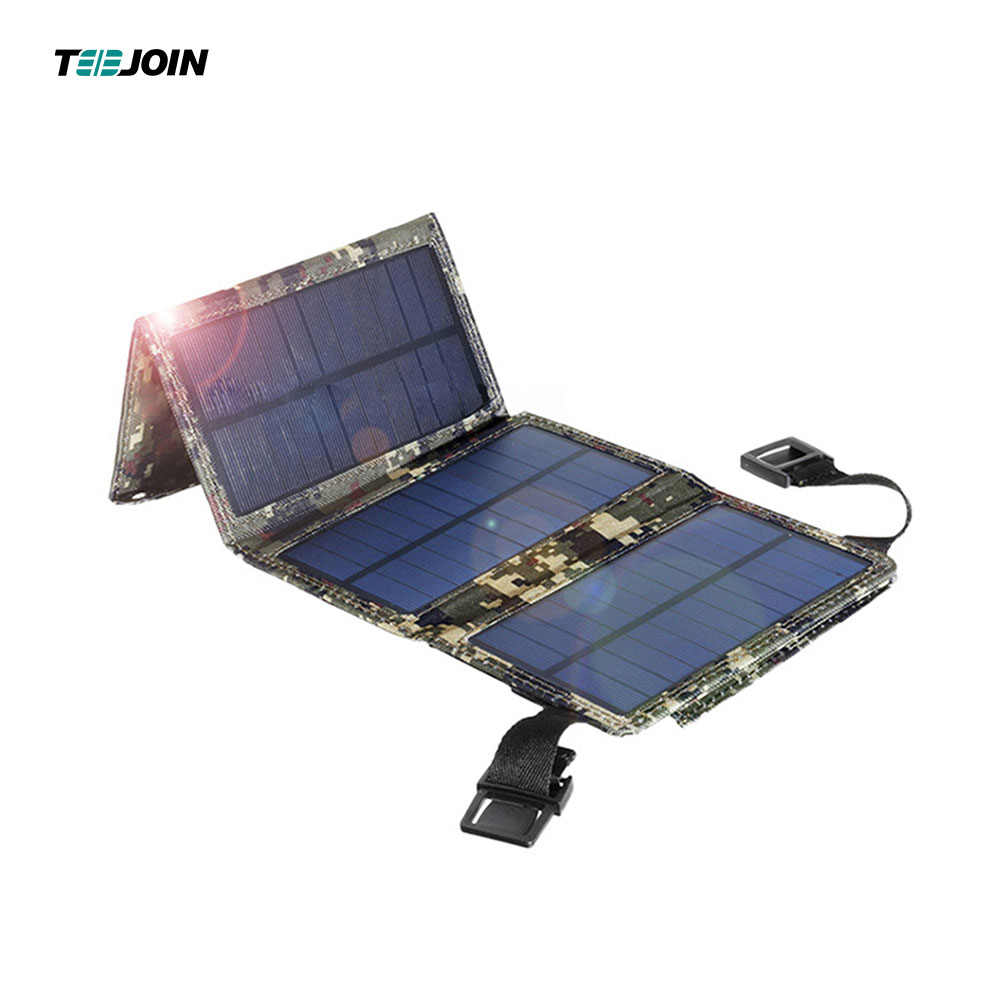 10W Polycrystalline Foldable Solar Panel Outdoor Portable Solar Kit