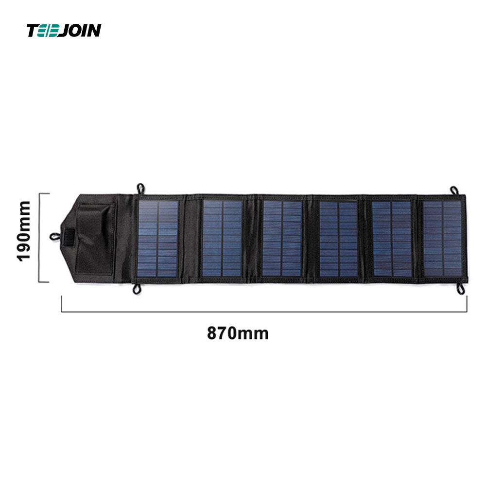 20W 5V High Quality Foldable Solar Panels for Traveling Boats & RVs