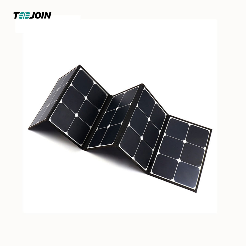 Foldable Dual USB Portable Solar Panel 100W 18V Flexible Solar Panel