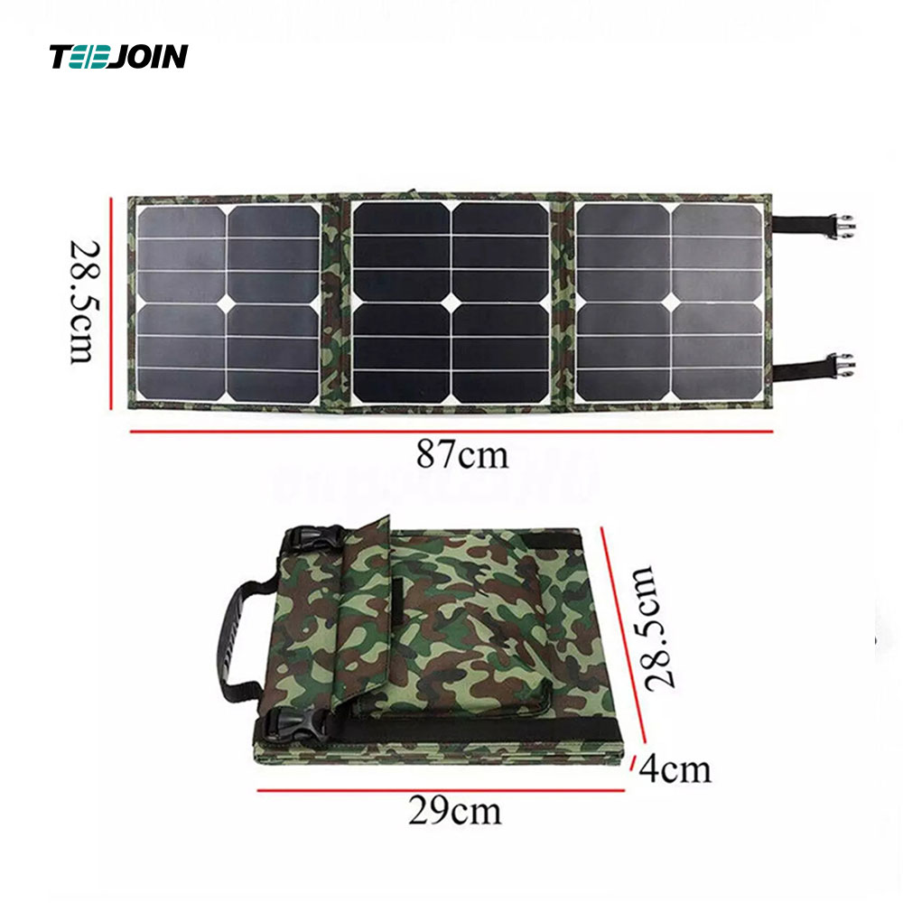 Dual USB Output 150W 18V Sun Power Outdoor Folding Solar Panel