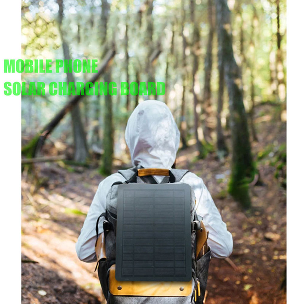 Folding Solar Charging Panel 5000Mah Built-In Battery 6W