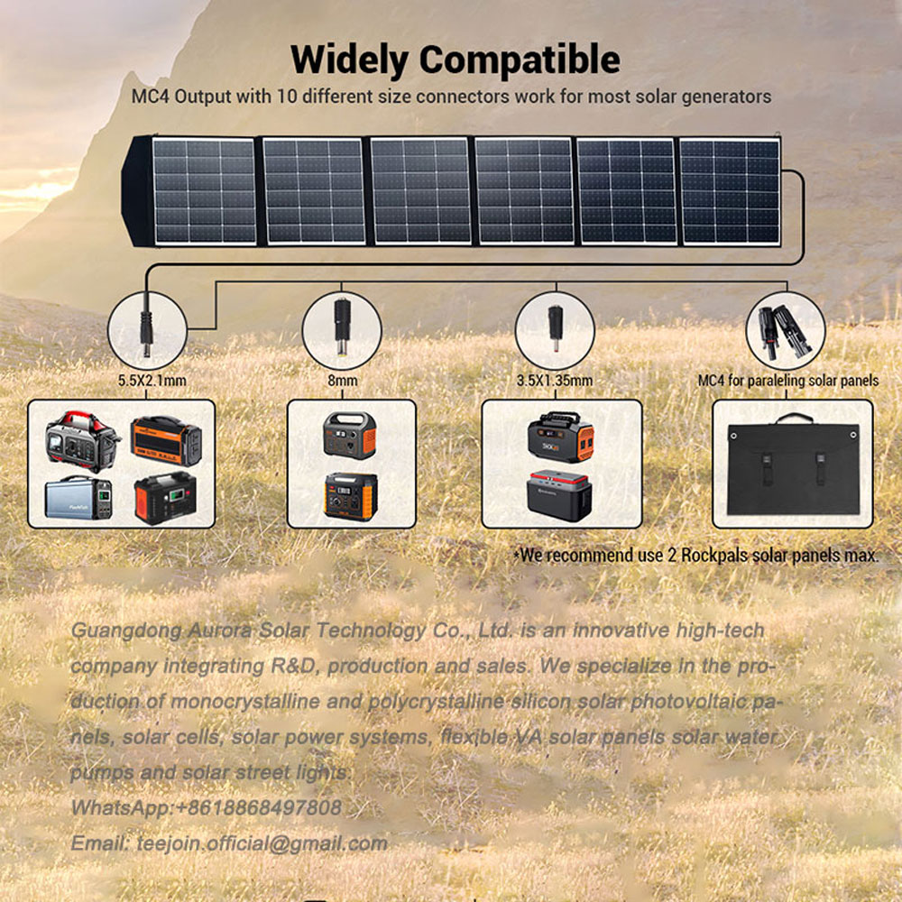 400W Foldable Solar Panel Wholesale Customizable Solar Panel