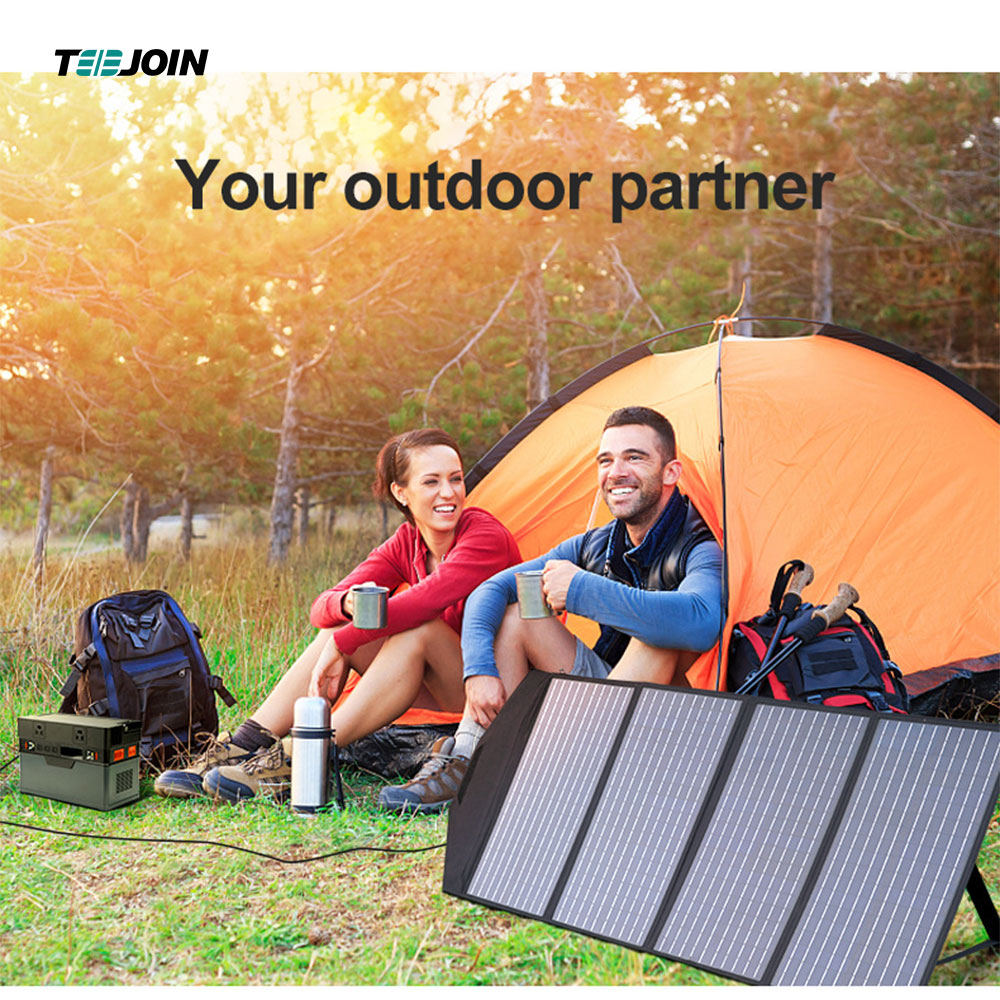 Portable 200W Solar Folding Bag For Outdoor Travel Solar