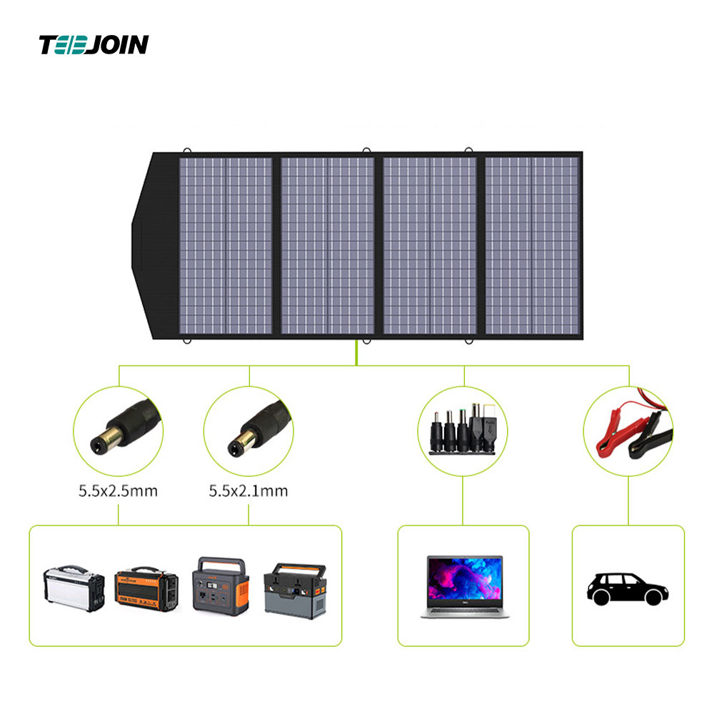 Portable 200W Solar Folding Bag For Outdoor Travel Solar