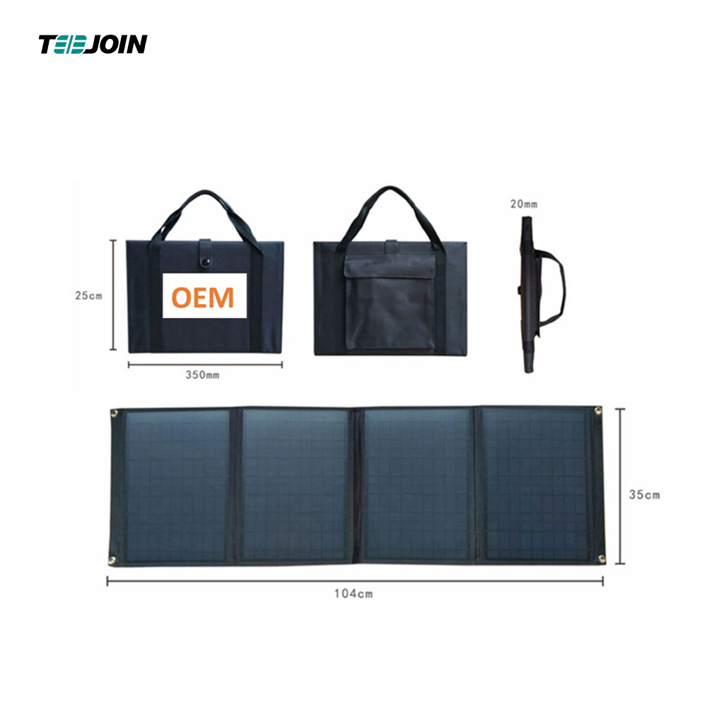 Small Mono 40w Pv Module Folding Foldable Solar Panels
