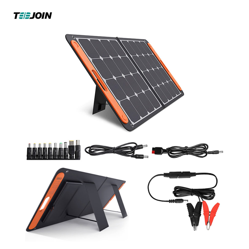 100w Portable Pv Module Foldable Solar Panel Charger