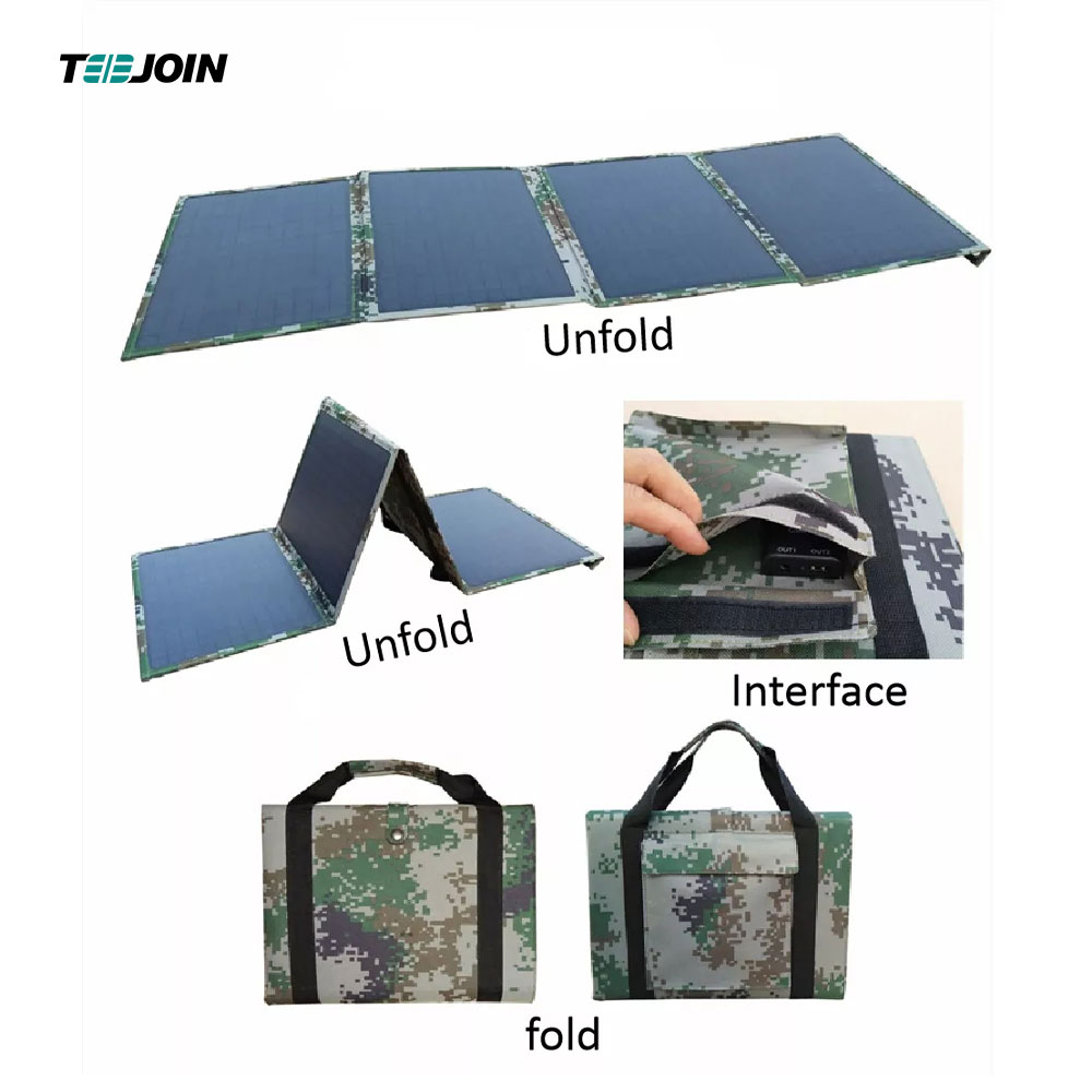 Factory 300w Portable Foldable Pv Module Folding Solar Panel