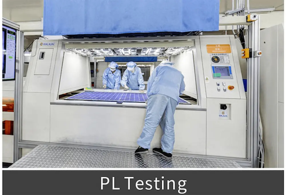 Solar Panel- PL Testing