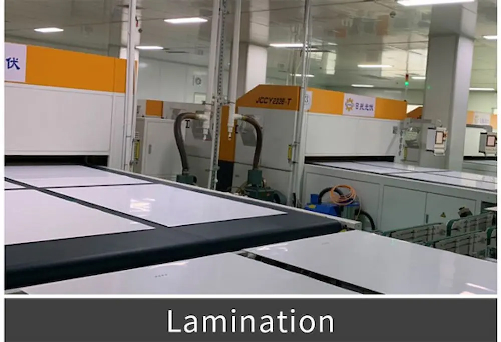 Solar Panel- Lamination