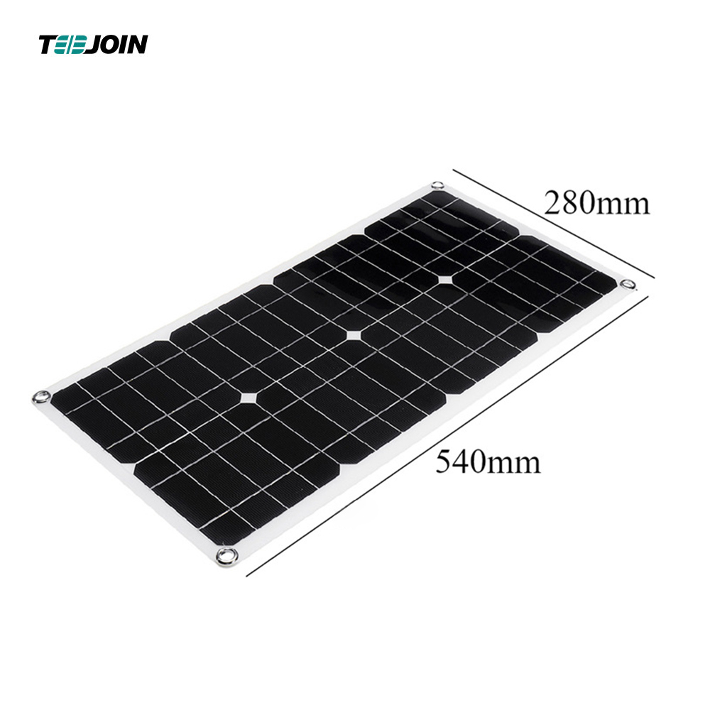 Dual USB 40W Solar Panel 10A for Car Yacht RV Light Charging