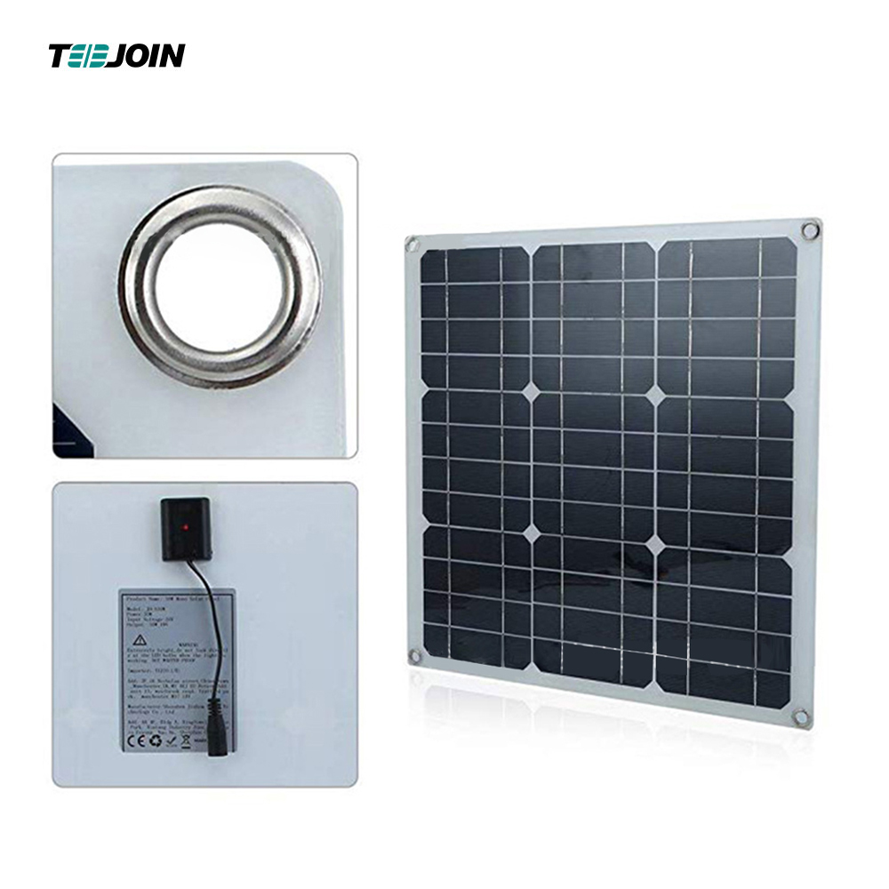 Mono Flexible Solar Panel 30W for Garden Shed or Farm