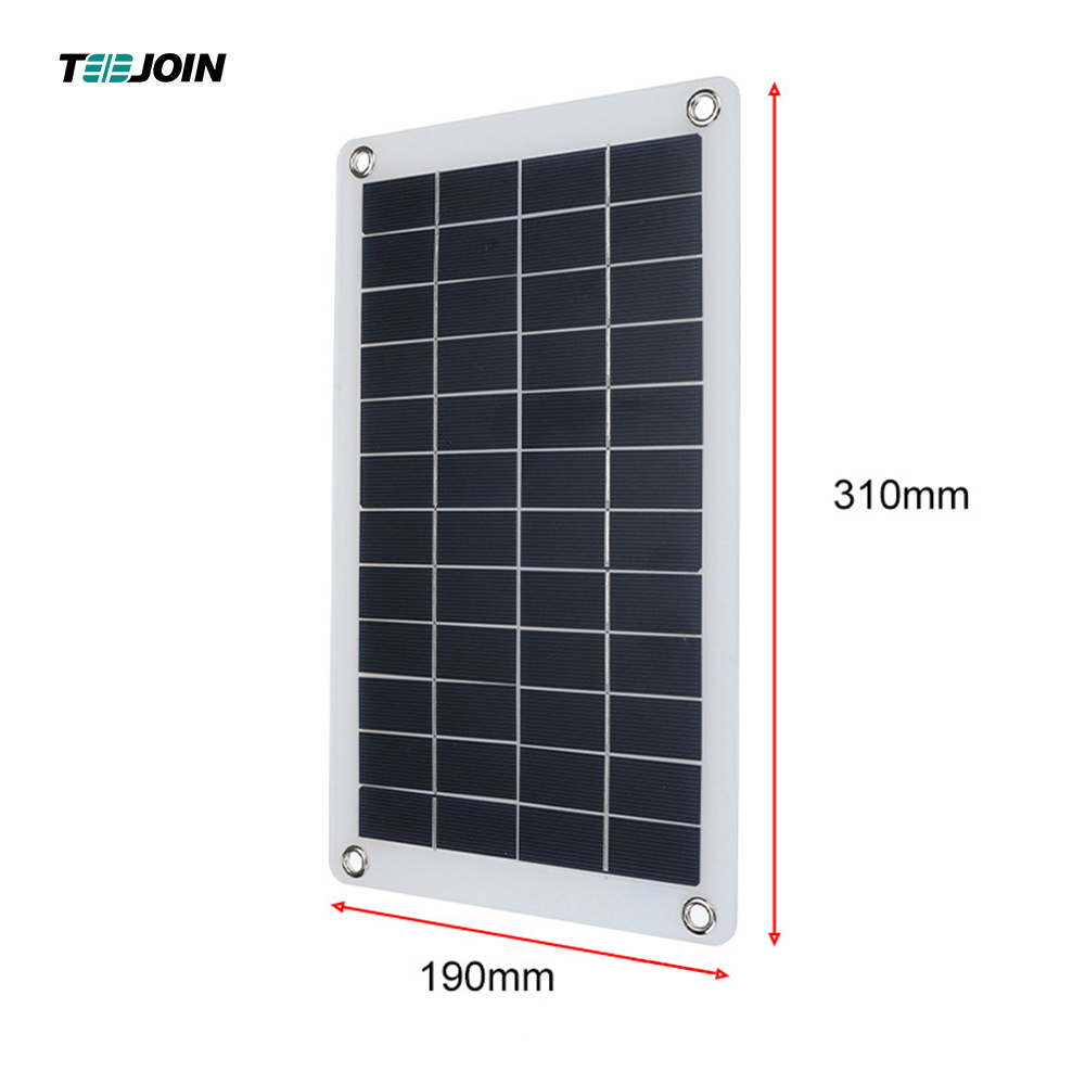 RV 12V Automotive Yacht Light Solar Panel Semi Flexible Solar Module