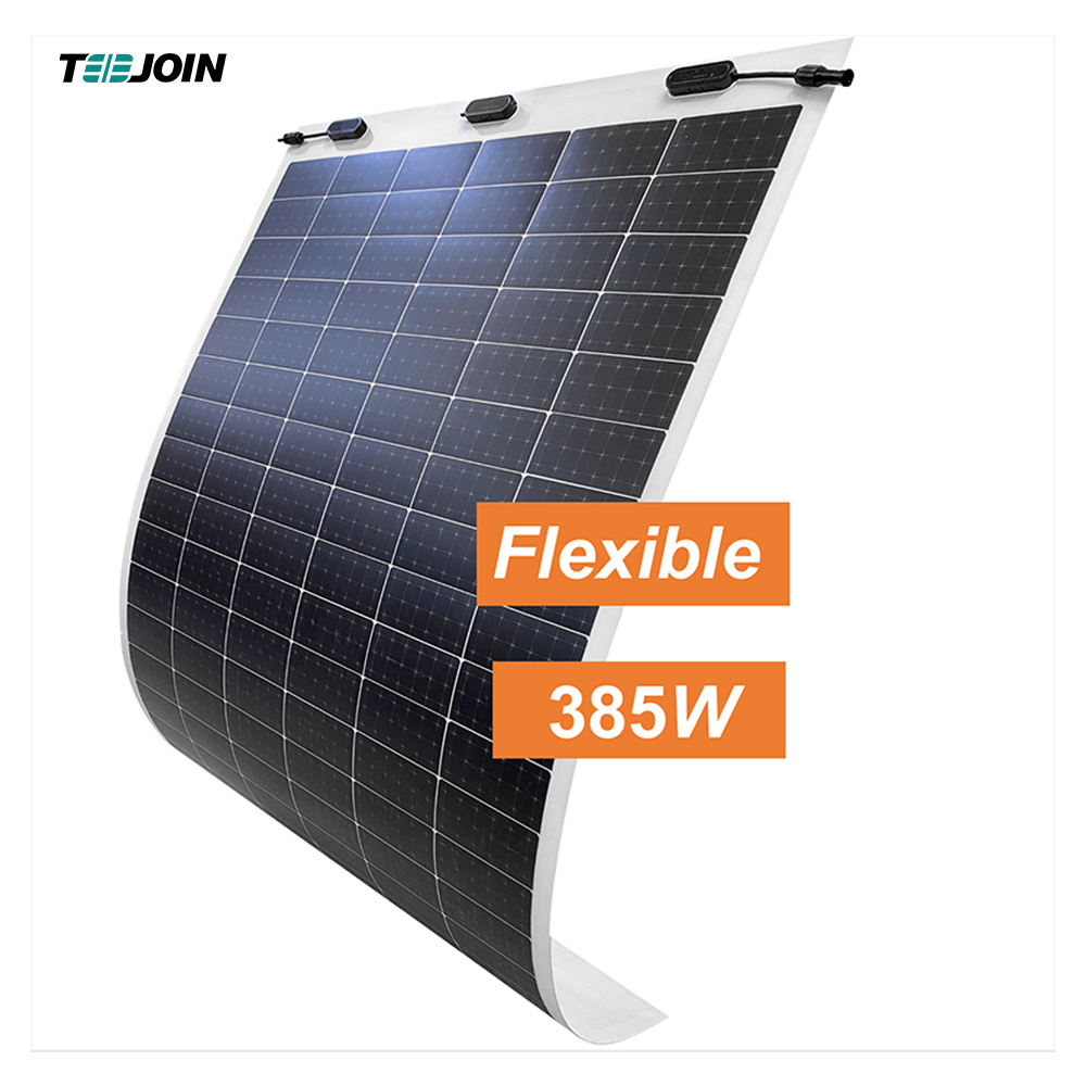 355 375W High Efficiency flexible Solar Panel PV Module Wholesale