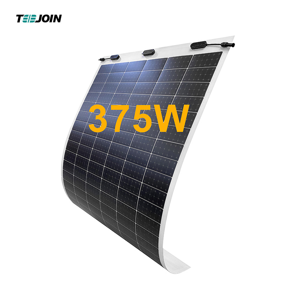 355 375W High Efficiency flexible Solar Panel PV Module Wholesale