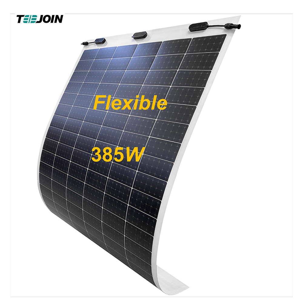 355 375W High Efficiency flexible Solar Panel PV Module Wholesale