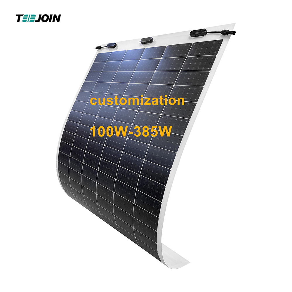 355 375W High Efficiency flexible Solar Panel PV Module Wholesale
