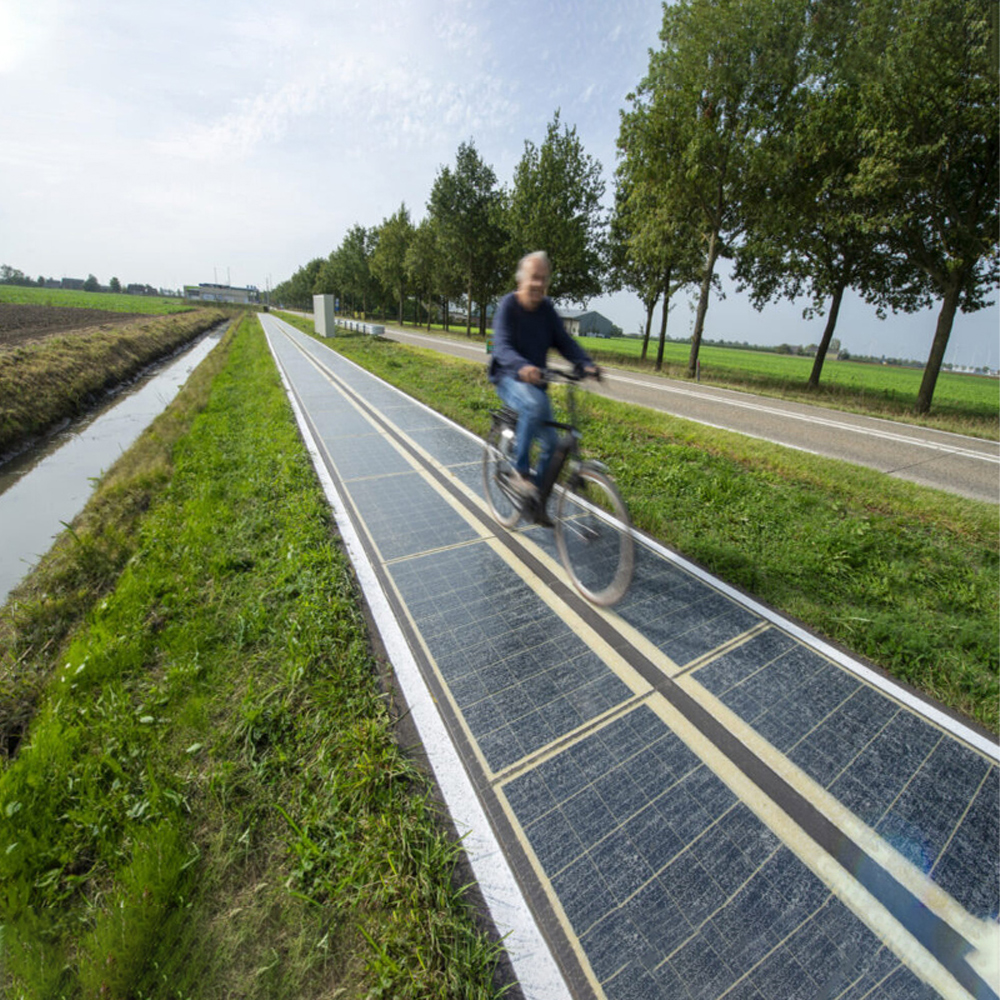 Dutch solar Powered Bike Lanes go Online