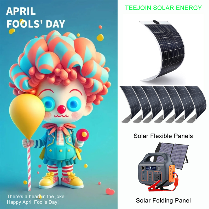 TEEJOIN SOLAR POWER wish Happy April Fool's Day !
