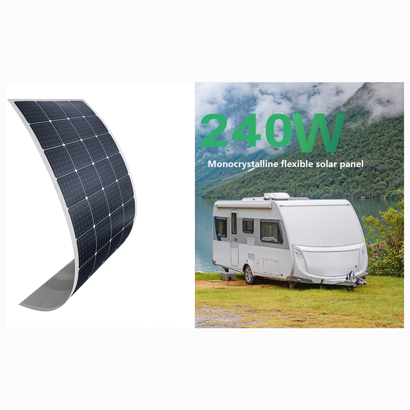What do 240w flexible solar panels do?