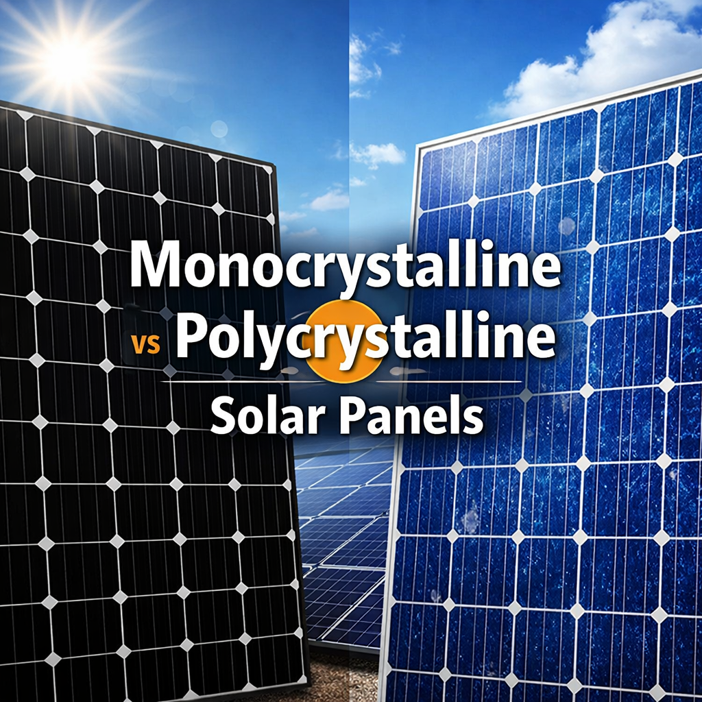 Monocrystalline vs Polycrystalline Solar Panels