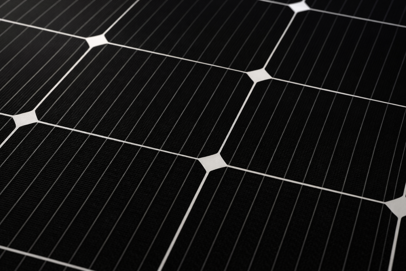 monocrystalline solar cell structure close up black silicon wafer.png