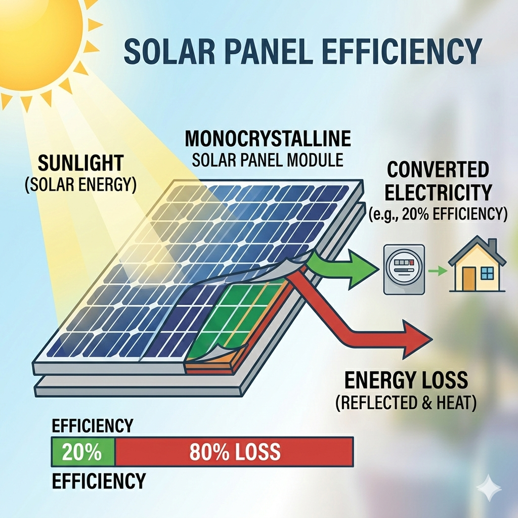 Solar Panel Efficiency Explained