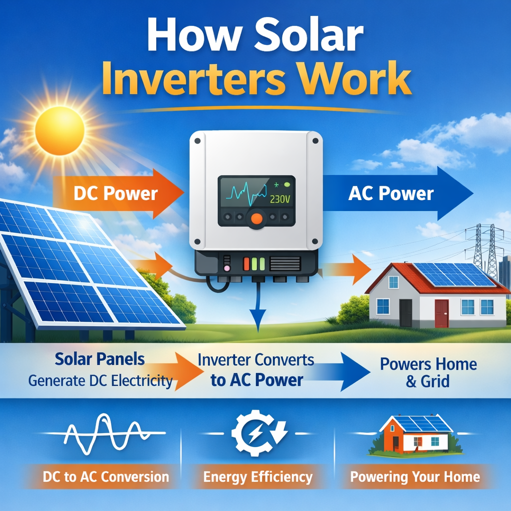 How Solar Inverters Work？
