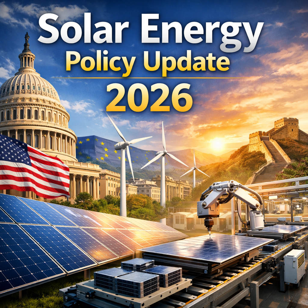 Solar Energy Policy Update 2026