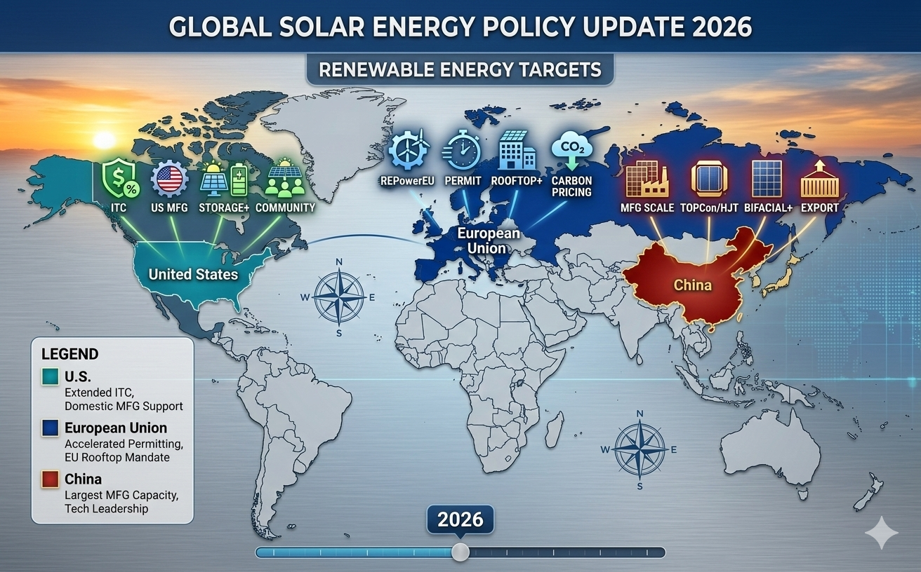 global solar energy policy update 2026 renewable energy targets map.png