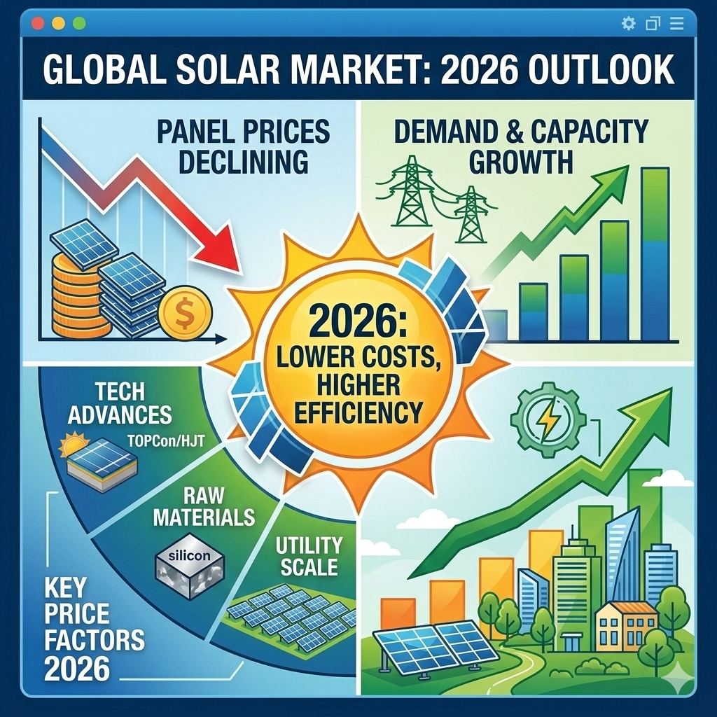 Solar Panel Price Trends in 2026