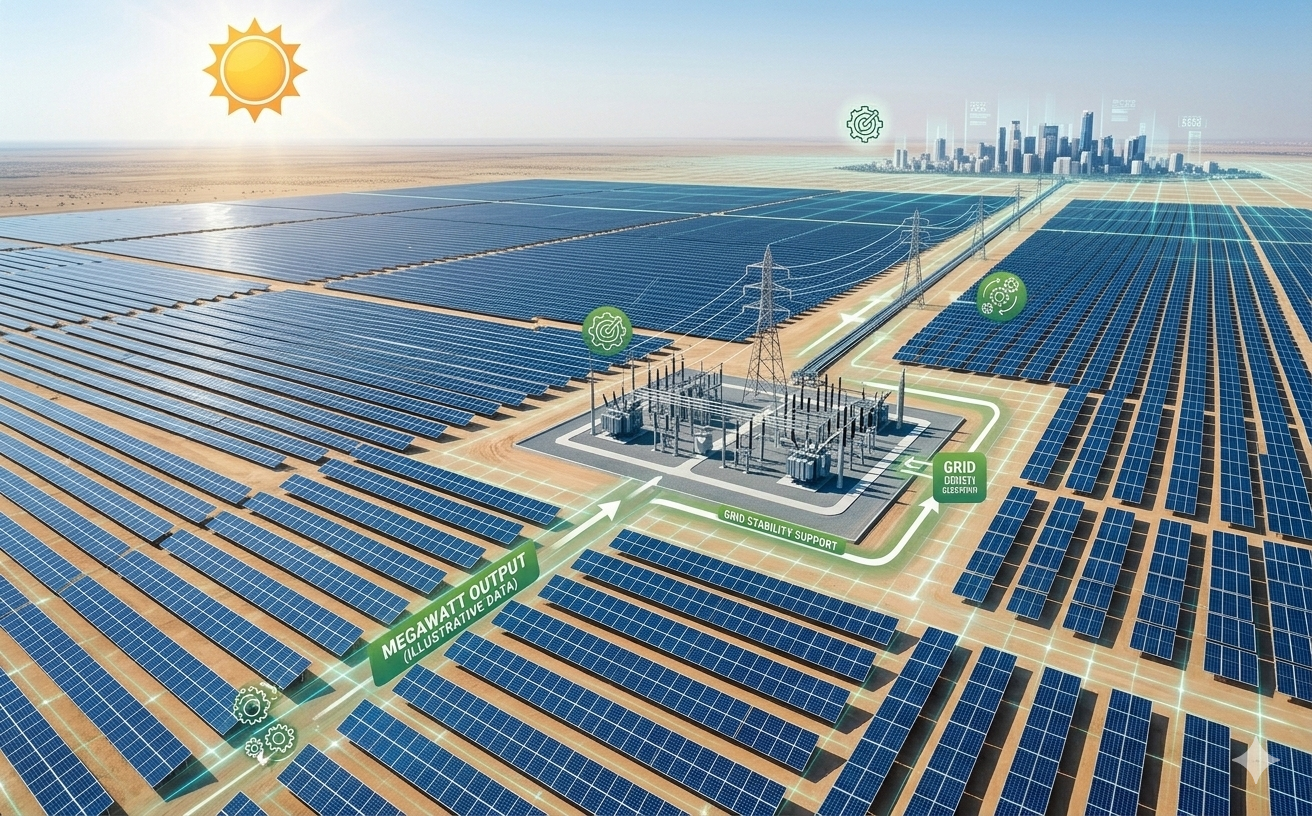 large utility scale solar farm renewable energy infrastructure solar power plant.png